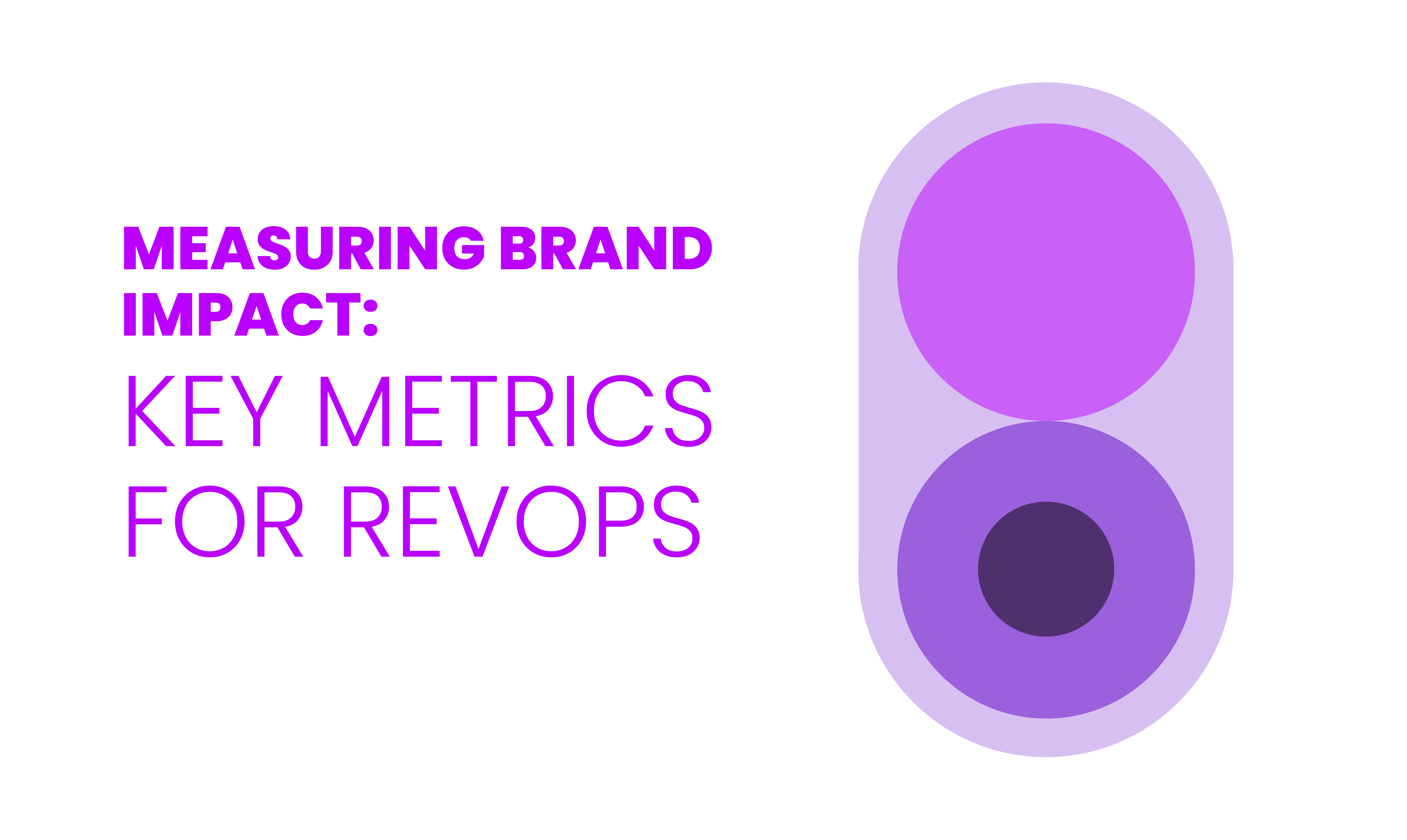 MEASURING BRAND IMPACT:  KEY METRICS FOR REVOPS